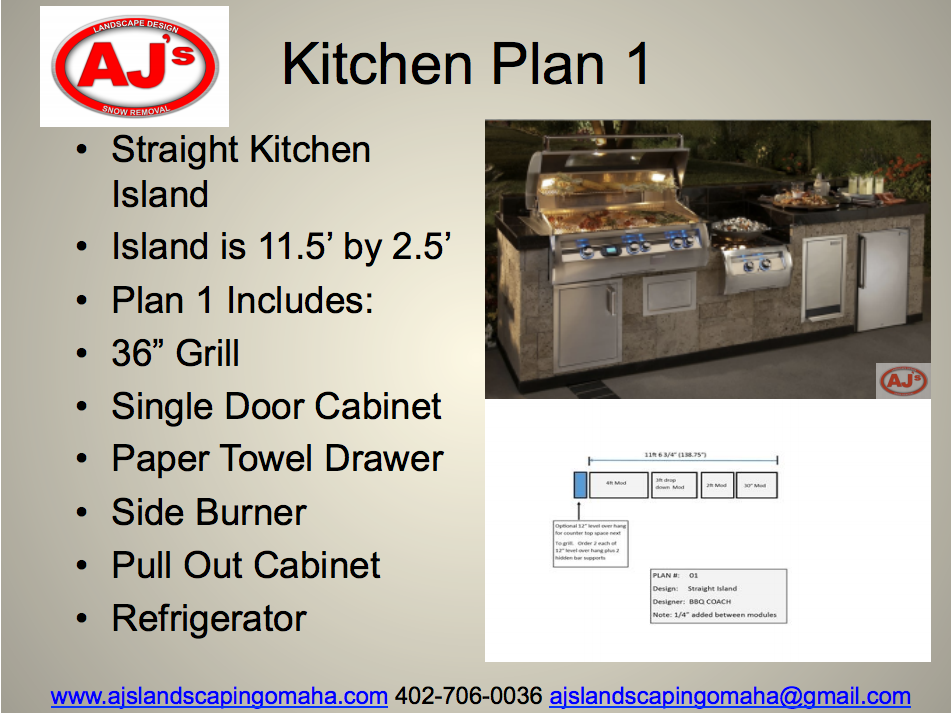 Kitchen Plan 1 