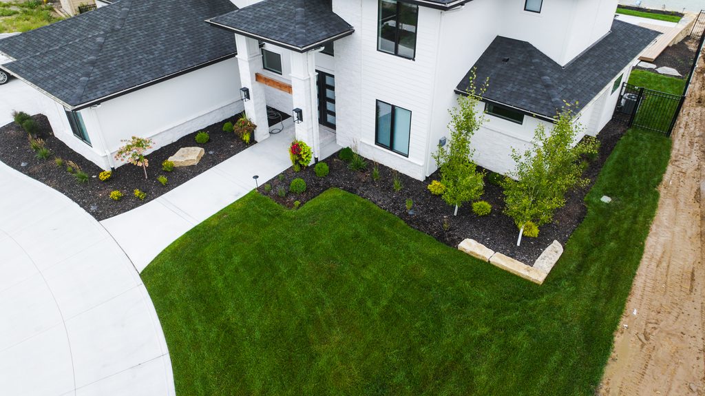 beautiful house landscaping redesign